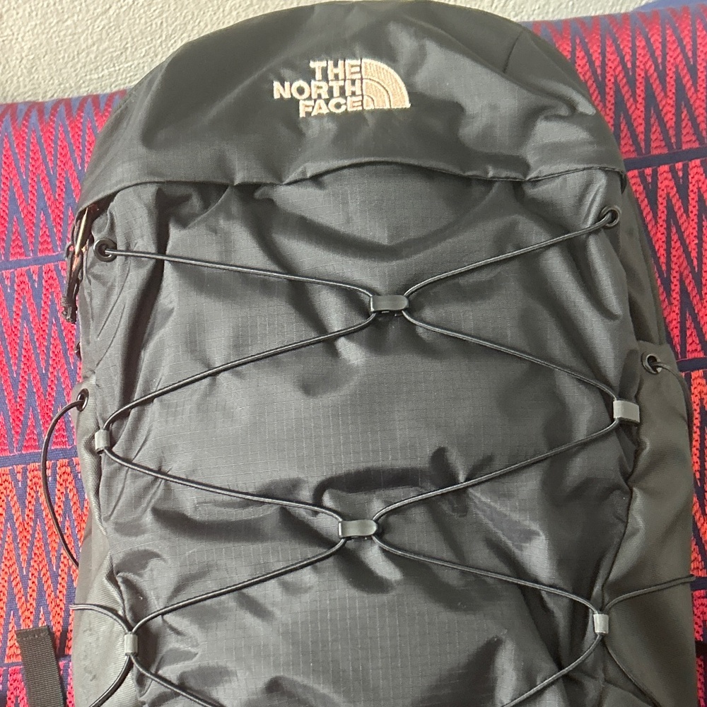 The North Face Black Backpack borealis luxe